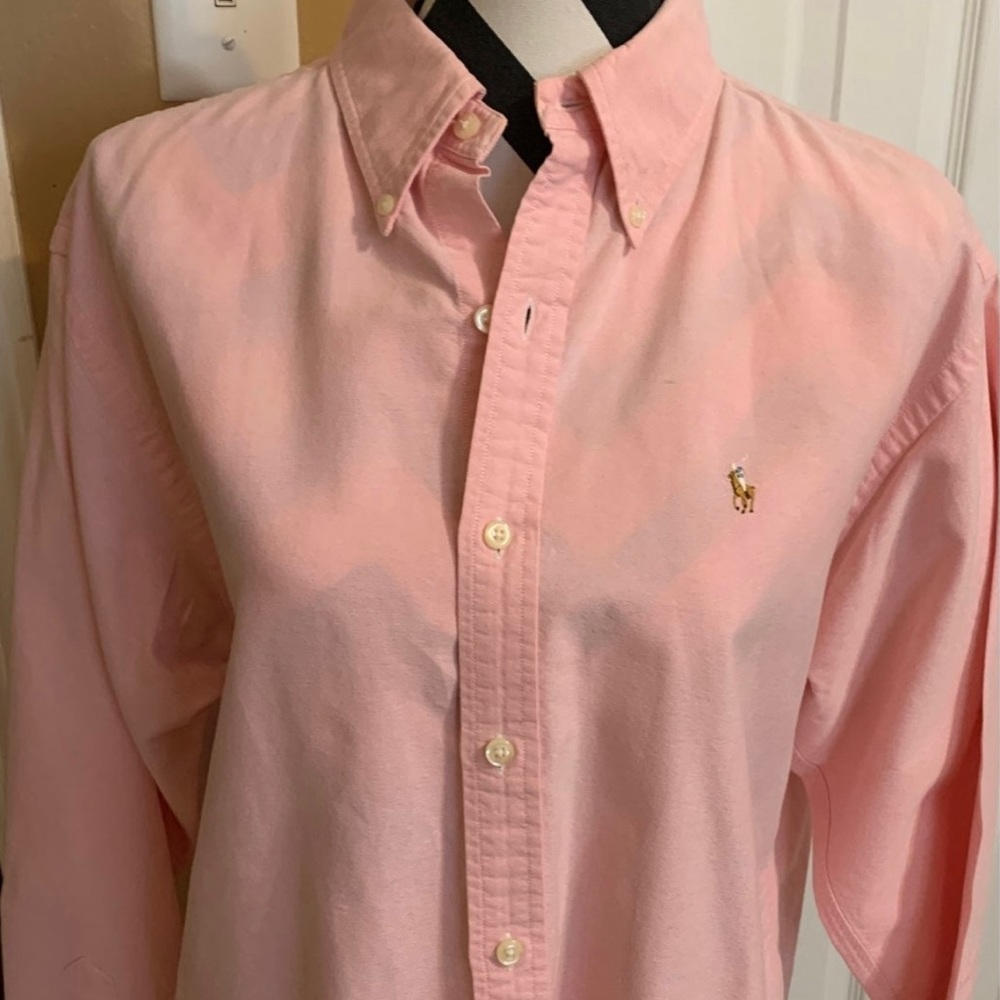 Pink Ralph Lauren Sport button down, Size 14.